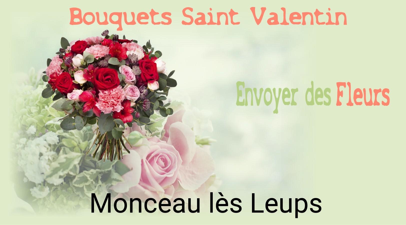 Roses de Saint-Valentin livrées à Monceau-lès-Leups